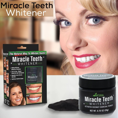Отбеливатель для зубов Miracle Teeth Whitener (1 Банки хватит на 6 месяцев) фото 5