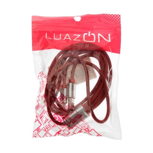 Кабель 3 в 1 LuazON, micro USB/Lightning/TypeC - USB, 1 А, 1.2 м, для зарядки. фото 8