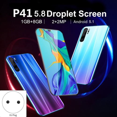 Смартфон P41 PRO, 5,8 дюйма, четырехъядерный процессор MTK6582, 4,0x5,1, 1 ГБ ОЗУ + 8 Гб ПЗУ, Bluetooth, Android, телефон с европейской вилкой фото 5