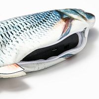 Игрушка для кошек Подлещик с двигающимся хвостом и с USB-зарядкой, 28 см