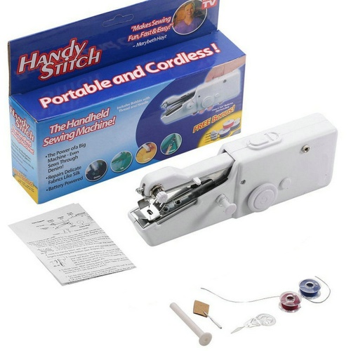 Портативная швейная машинка The Handheld Sewing Machine фото 2