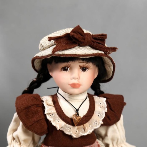 Кукла коллекционная керамика Рита №1 фото 4