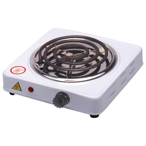 Электроплита Hot Plat H-001L, спираль, 1000 Вт, 5 ступеней нагрева, 1 комфорка