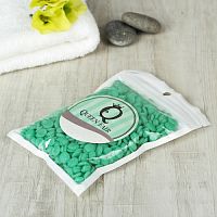 Воск для депиляции в гранулах, чайное дерево, 100гр, цвет зелёный 2565890