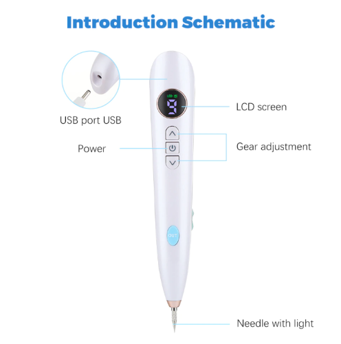 Плазменная ручка для удаления веснушек Татуировок,Кротов, черных точек,бородавок фото 5