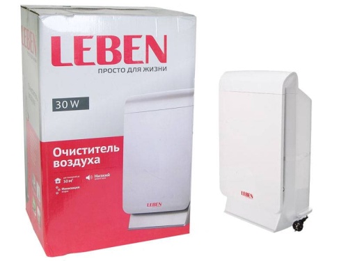 Очиститель воздуха leben, 240V, 50/60HZ, 30W фото 2