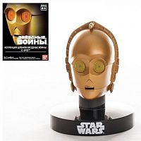 Шлем на подставке Star Wars, C3PO 6,5см "Звездные Войны"