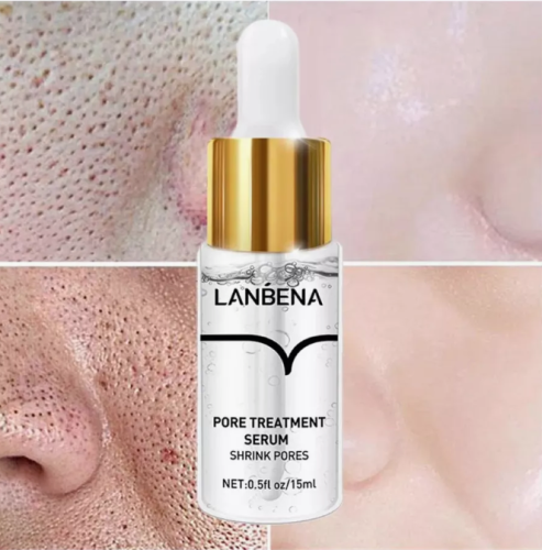 Антибактериальная сыворотка для сужения пор Lanbena Pore Solution Serum 15мл