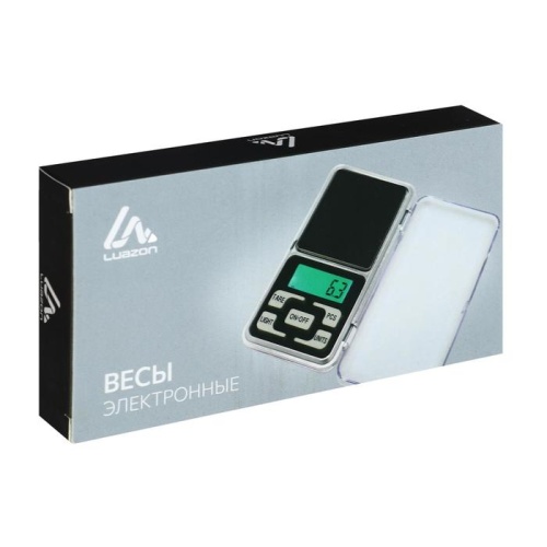 Весы электронные портативные  LVU-01, до 500 гр (0,1гр) 1146999 фото 11