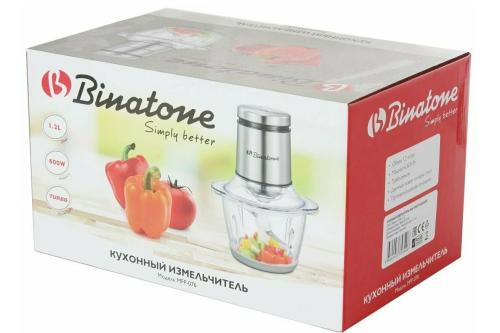 Измельчитель BINATONE MFP 076 | Процессор кухонный | Электропроцессор бинатон кухонный фото 3